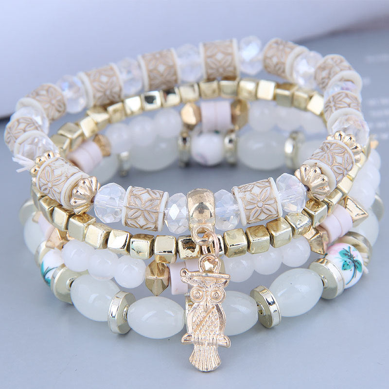 Wholesale Metal Owl Alloy Bracelet